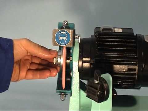 Kaindl BSM20: Schleifscheibe wechseln - YouTube