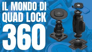 Base Rettangolare Con 2 Fori Piatti Quad Lock 360 Video