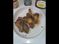 Cooking Easy Healthy Airfryer wings #shorts #chickenwings #bbqchicken