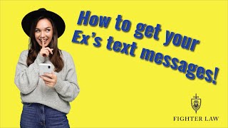 How to get text messages from an exboyfriend or exgirlfriend