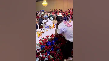 Davido Shaking Hands With Dangote And Lagos Governor At An Event Dance Davido Dangote Lagos 