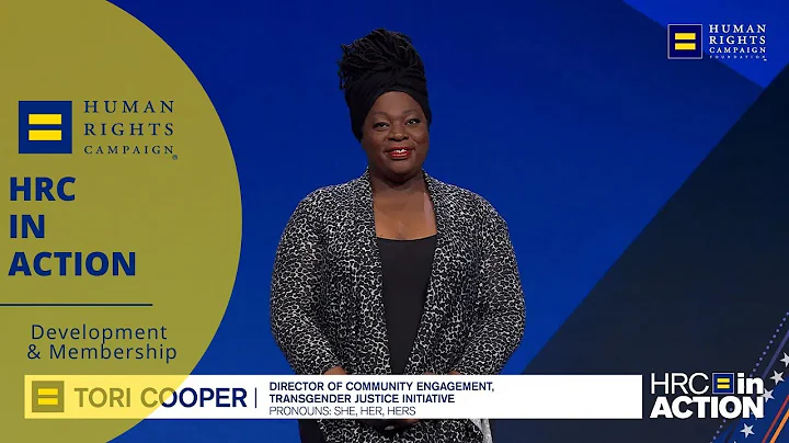 HRC In Action: Director of Community Engagement, Trans Justice Initiative Tori Cooper