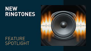 New Feature - New Ringtones