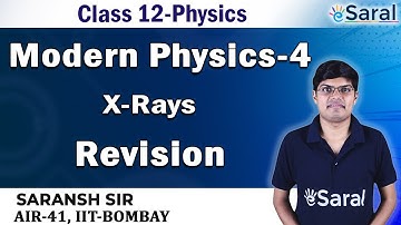 Modern Physics-X-Rays Revision- Physics Class 12, JEE, NEET