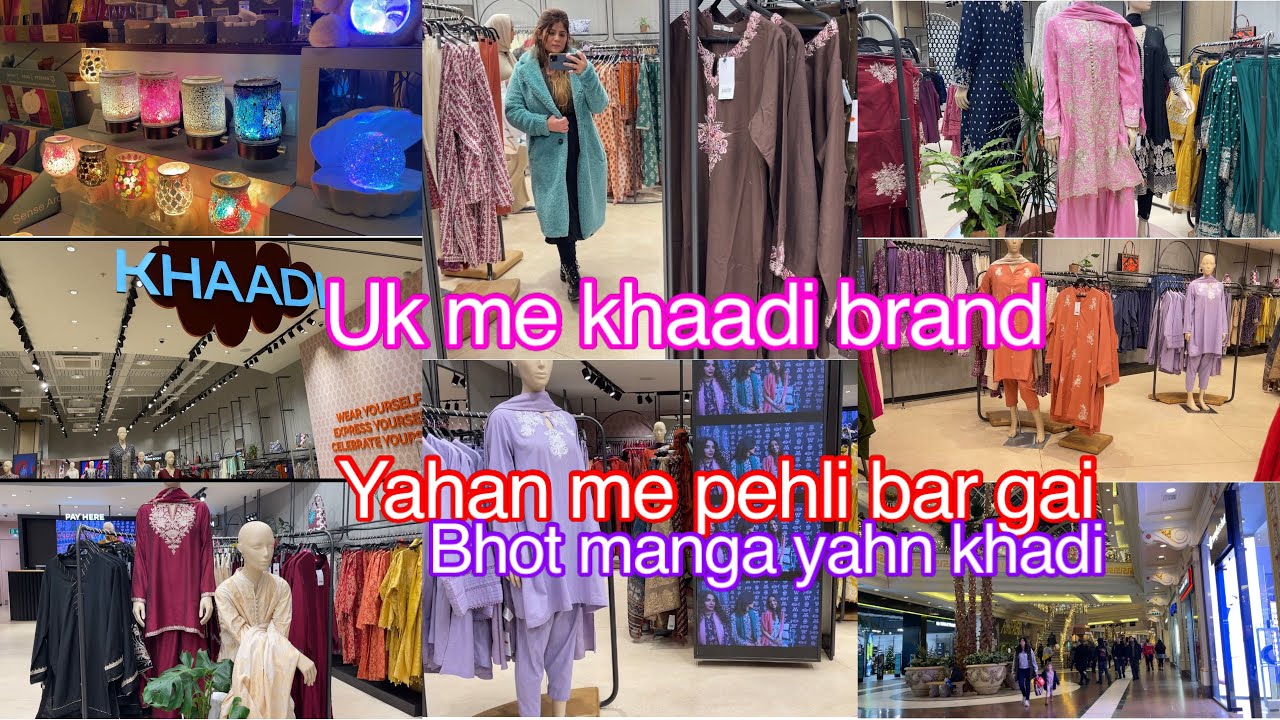 Shopping Vlog | main gai Manchester Mall | Khaadi brand bhot manga 🥺😵😱