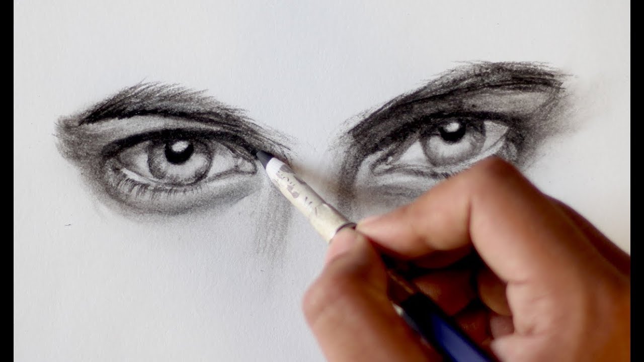 Man Eyes Drawing