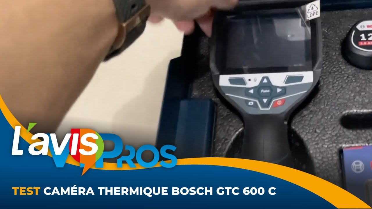 Bosch Professional Measurement Caméra thermique GTC 600 C 12V