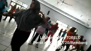 Latihan Senam Tobelo Persit Kodim Rembang PART II