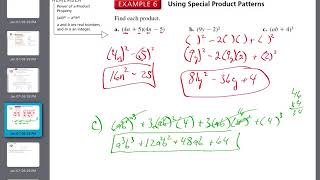 Algebra 2 - 4.2b