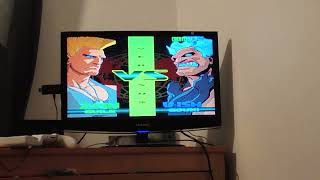 Playing as guile on street fighter