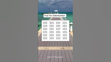 Math Quiz : 101 #odd #numbergame #oddchallenge #numberpuzzle