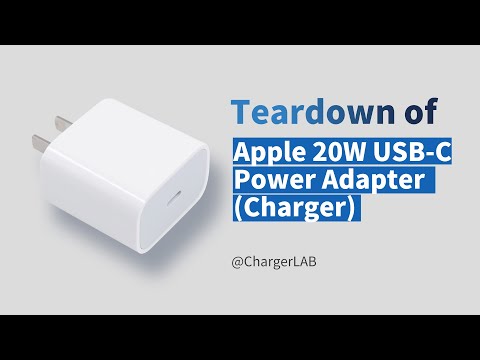 Teardown of Apple 20W USB-C Power Adapter (Charger)