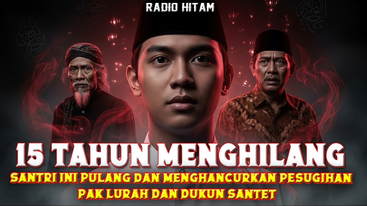 15 TAHUN MENGHLANG‼️SANTRI INI PULANG UNTUK MELAWAN DUKUN SANTET DAN PESUGIHAN PAK LURAH