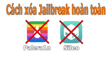Xóa Jailbreak hoàn toàn tất cả iPhone, iPad trên mọi iOS