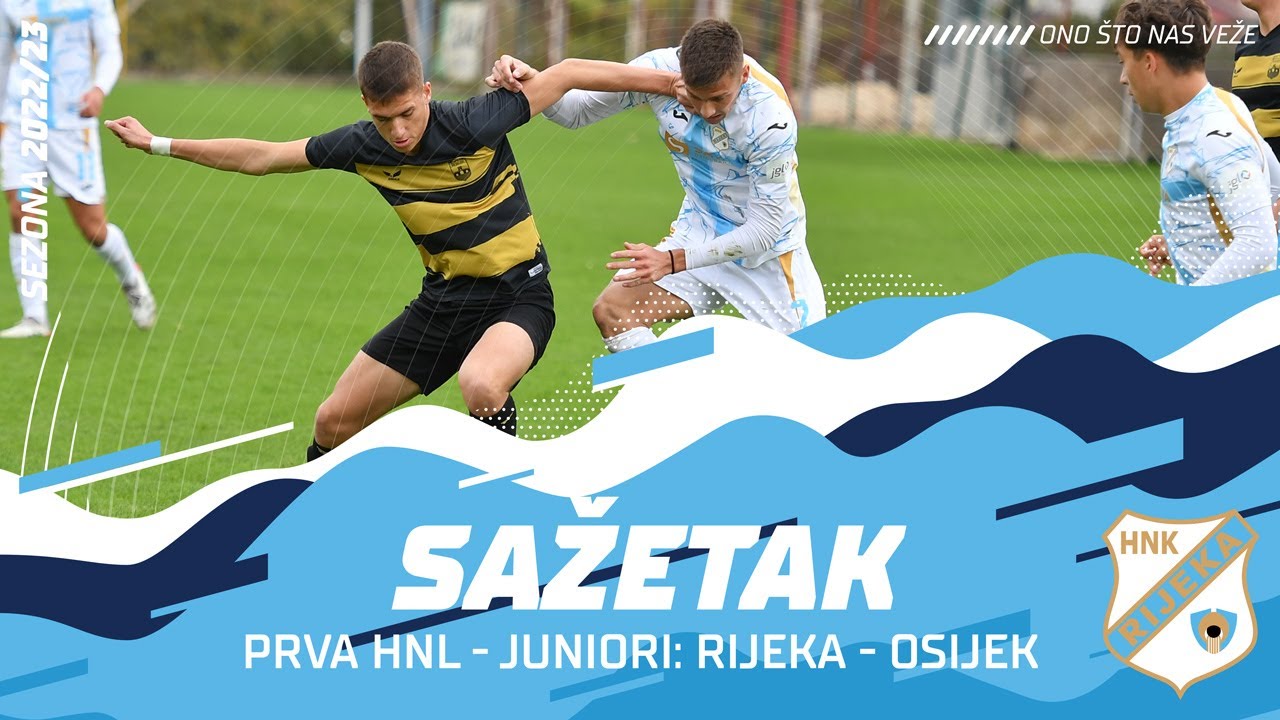 HNL, VIDEO Sažetak utakmice Rijeka - Osijek