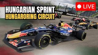 LIVE 🔴 F1 Hungarian Sprint 2026  / Full Race  / F1 26 Gameplay AI Prediction / Directed By AAIRS NE! screenshot 3