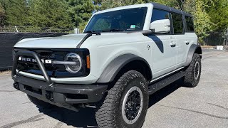 2022 Ford Bronco Outer Banks (Cactus Gray): Paint Protection Film & Ceramic Coating Cactus Gray Ford Bronco