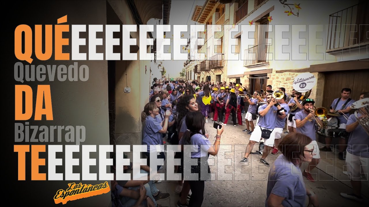 Quédate - Quevedo ft. Bizarrap || Charanga Los Espontáneos