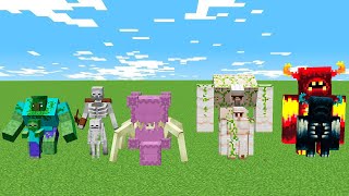 minecraft mob and their mutant version