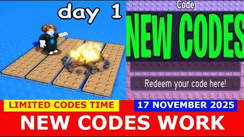 *NIEUWE CODES* [Winter Update❄] Overleef op een vlot ROBLOX | BEPERKTE CODETIJD | 17 november 2025