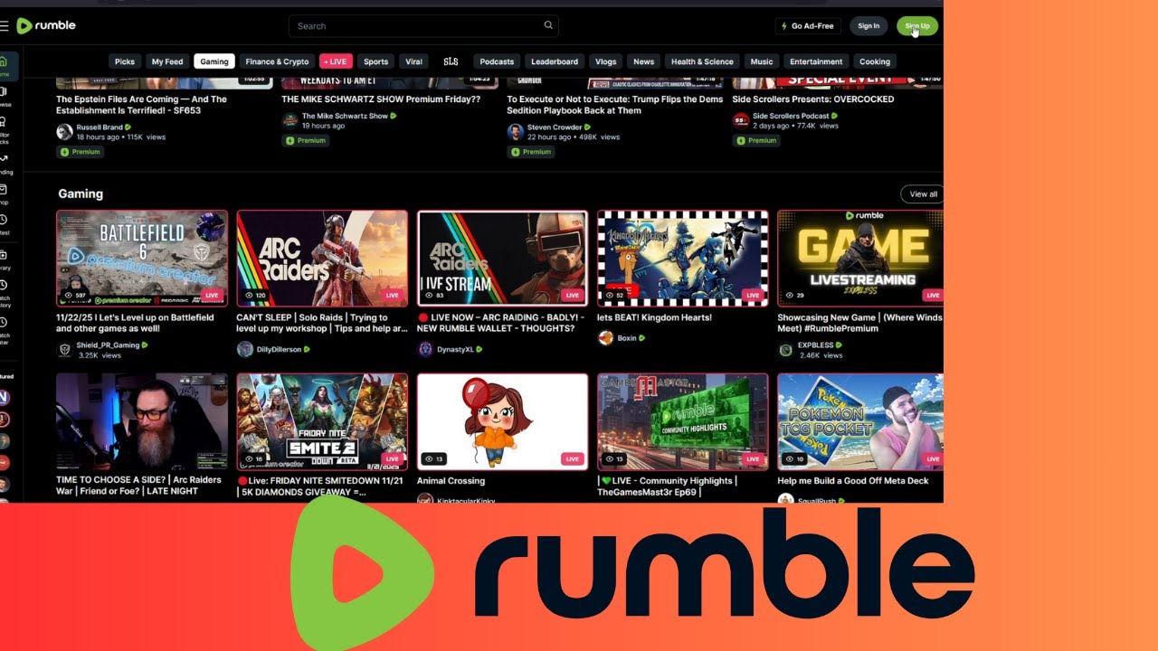 How To Create A Rumble Account - YouTube
