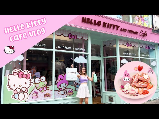 ON VA AU HELLO KITTY CAFE ૮ ♡ﻌ♡ა | Kiwi Vlog ♡ class=