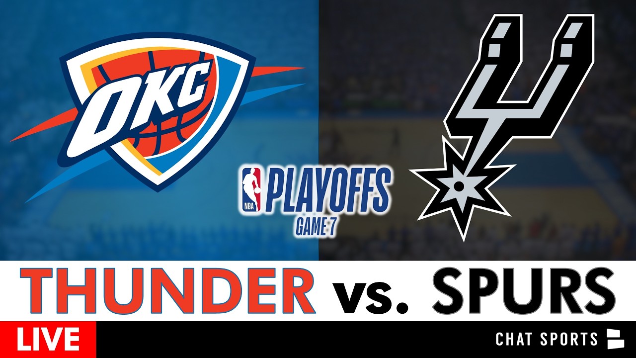 Thunder vs. Spurs Live Streaming Scoreboard, Play-By-Play, Highlights & Stats | WCF Game 7, NBC
