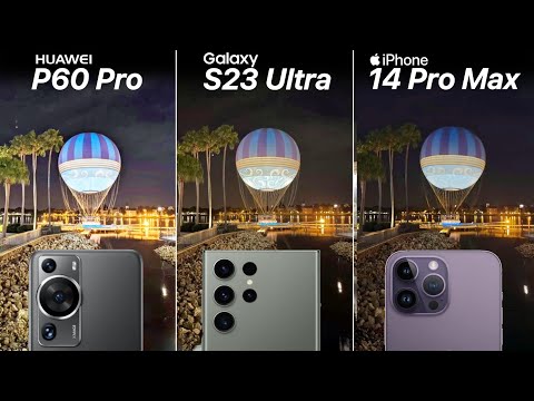 Huawei P60 Pro VS Galaxy S23 Ultra VS iPhone 14 Pro Max Camera Test