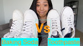 TO CLEAN YOUR WHITE CONVERSE WITH TOOTHPASTE! -