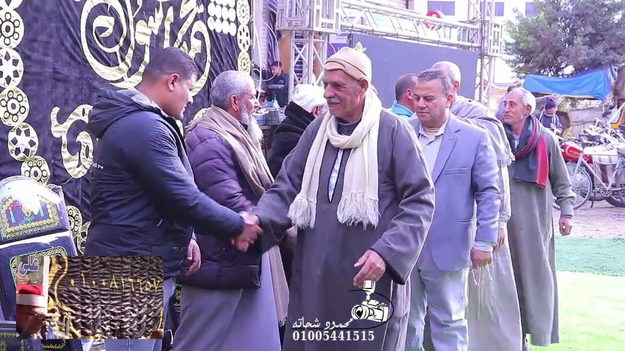 الشيخ وائل محمد صابر عزاء عائلات الهجين ببني عبيد ربع العصر 