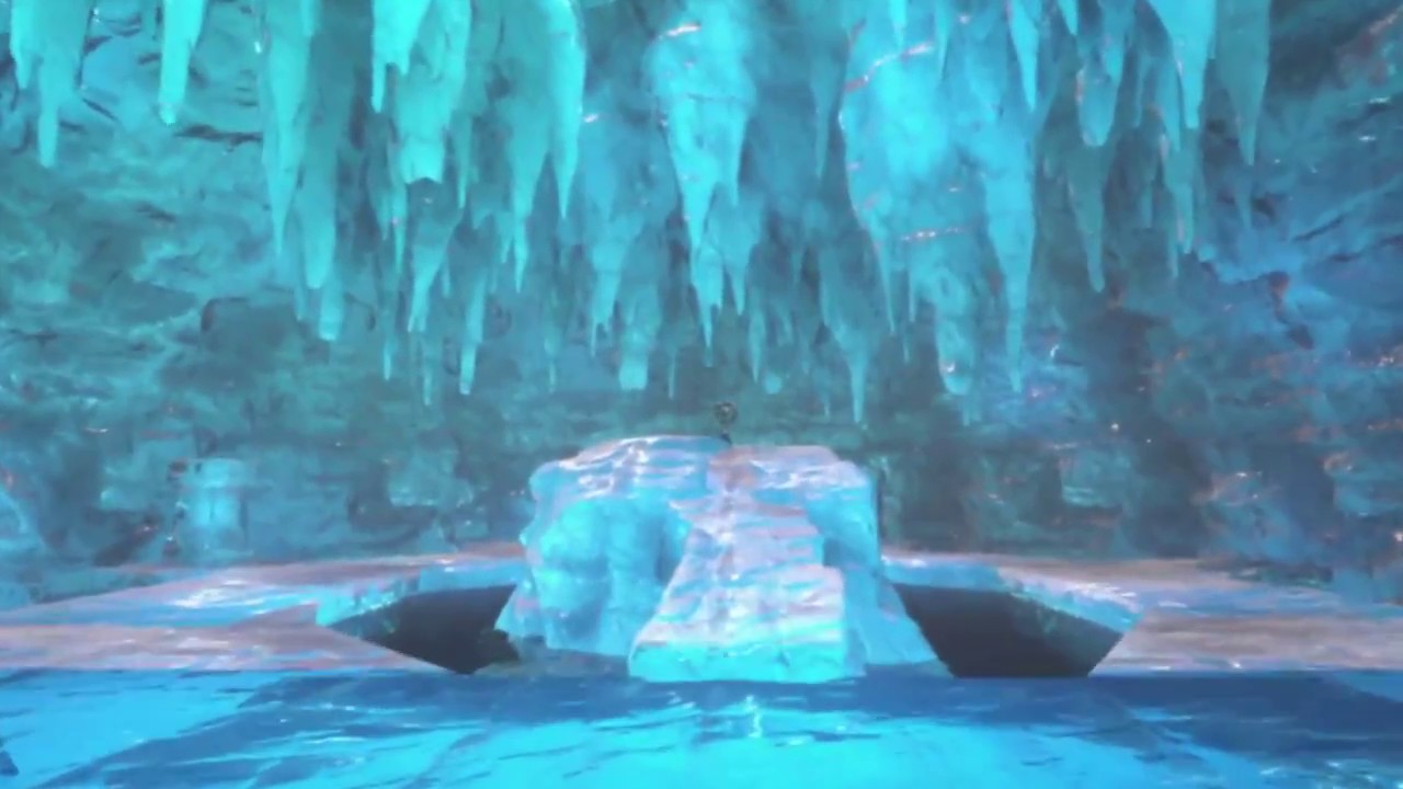 Ark Se The Center North Ice Cave Location Artifacts Xbox One Ps4 Youtube