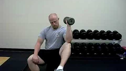 Elbow on Knee Dumbbell External Rotation (www.trainatp.com)