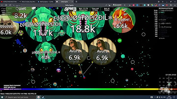 AGAR.IO MULTIBOX TAKEOVER #25 || OP-BOTS.COM