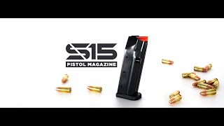 Shield Arms S15 Glock 43x / 48 15 round FLUSH magazine!