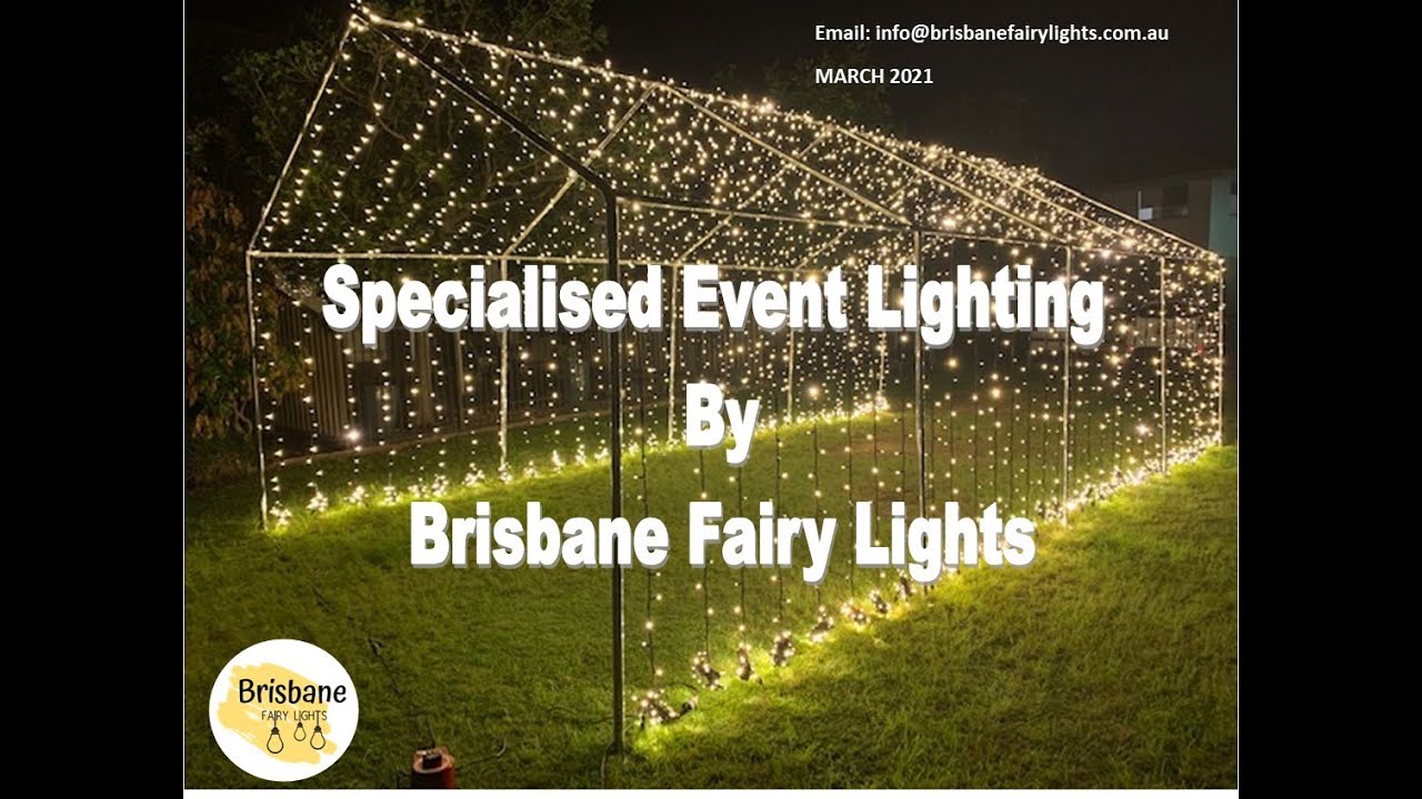 Tunnel of Light by Brisbane Fairy Lights 2021 YouTube