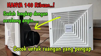 REVIEW Exhaust fan SEKAI 8 INCH Cocok untuk ruangan yang pengap dan lembab REVIEW Exhaust fan SEKAI 8 INCH Cocok untuk ruangan yang pengap dan lembab