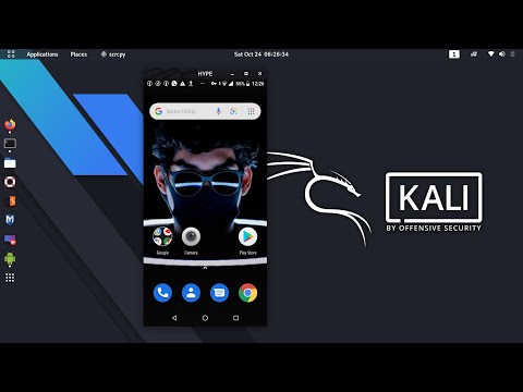 Control Android Devices From A Desktop With Scrcpy | Kali linux | Parrot Linux | level iv security