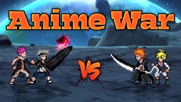 Asta (all form) & Natsu (all form) VS Ichigo (all form) & Meliodas (all form) in Jump Force Mugen 😱