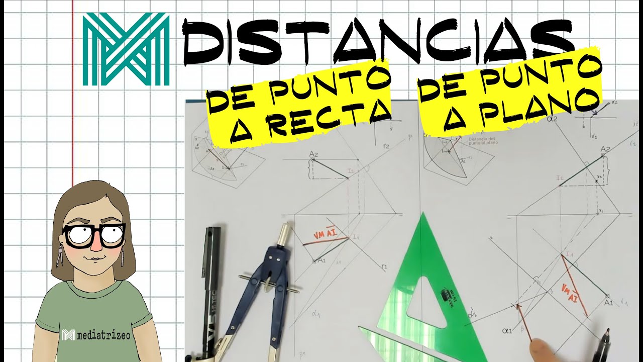 Distancia de punto a recta y distancias de punto a plano