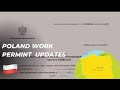 Poland  work permit updates poland workpermit information