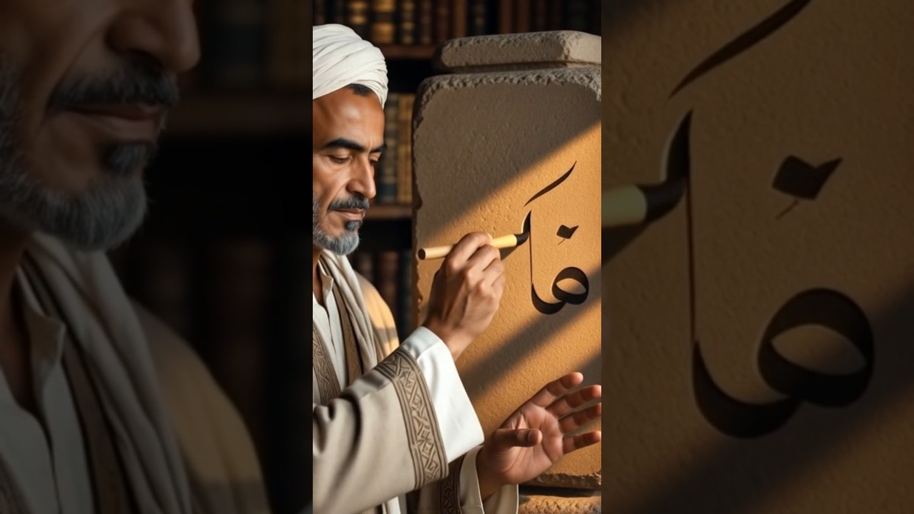 Ibn Muqlah: Founder of Proportional Arabic Script” #calligraphy #shorts #islamicgoldenage #tajmahal