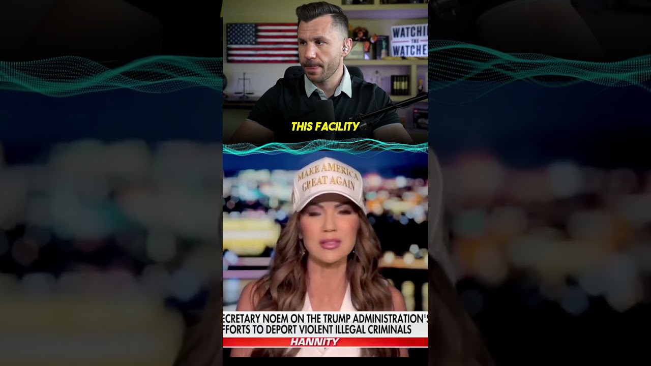 Kristi Noem CALLS for Alligator Alcatraz to Handle Foreign Criminals