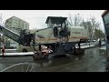 Выпал снег - жди замены асфальта (Фреза дорожная Wirtgen W200) // ноябрь 2016