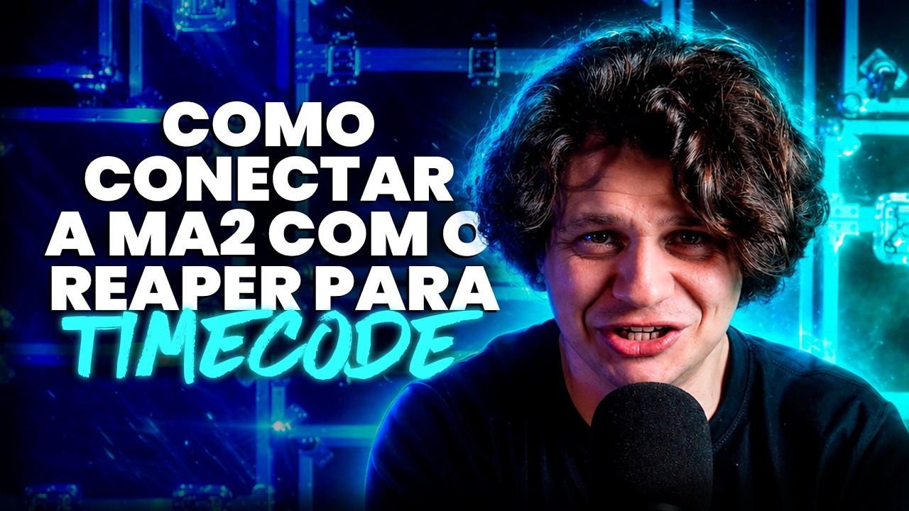 TIMECODE NO REAPER PARA MA2, COMO FAZER?! - TUTORIAL DE MA2 - YouTube