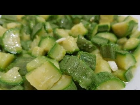 Video: Insalata Di Zucchine E Cetrioli: Una Ricetta Graduale Con Una Foto