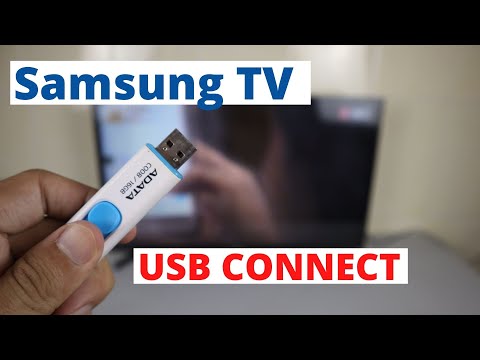 USBドライブを使用してSamsungLEDTVに接続する方法