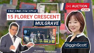 Live Auction @ 15 Florey Crescent, Mulgrave