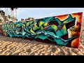 Venice beach graffiti walls  february 2024 compilation