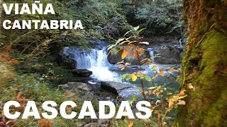 VIAÑA y las cascadas del río (Cantabria)