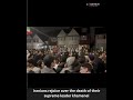 Iranians rejoice over the death of their supreme leader, Khamenei